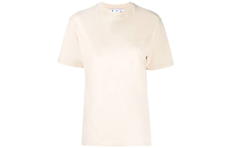 OFF-WHITE Женская футболка, цвет Beige