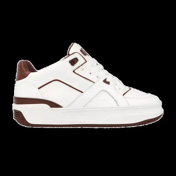 Кроссовки Just Don Luxury Courtside Low 'White Burgundy', белый