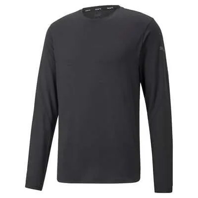 Puma Cloudspun Crew Neck Long Sleeve Athletic TShirt Mens Size S Casual Tops 52