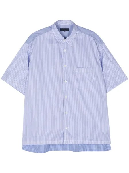 Comme Des Garçons рубашка в полоску, синий