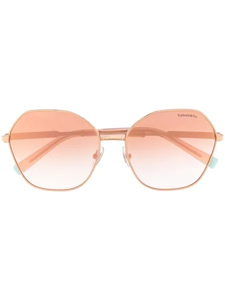 Tiffany & Co Eyewear солнцезащитные очки в квадратной оправе