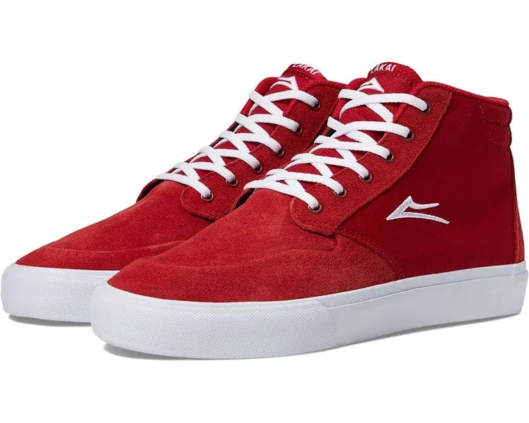 Кроссовки Lakai Riley 3 High, цвет Red Suede