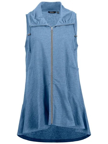 Утепленный жилет Ulla Popken, цвет blue denim