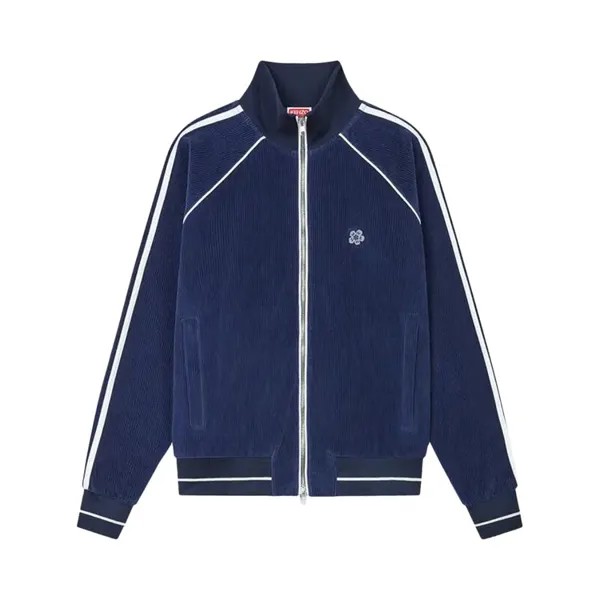 Куртка Kenzo Velvet Track Jacket, цвет Midnight Blue