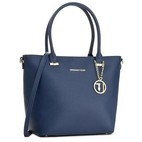 Trussardi Jeans Синяя сумка в форме трапеции 75B00003-1Y090122.U290 (LPN1325321)