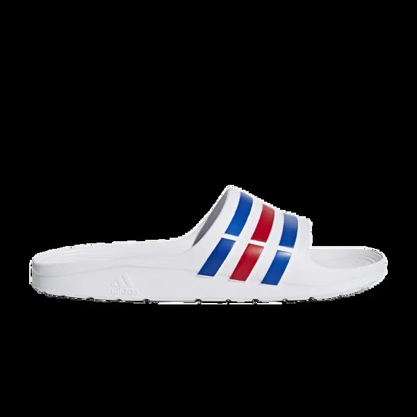 Кроссовки Adidas Duramo Slides 'White Blue Red', белый