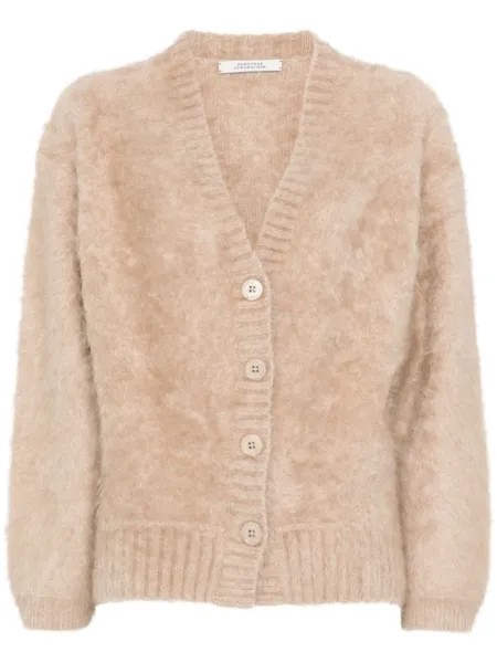 Dorothee Schumacher кардиган Fluffy Lxury, коричневый