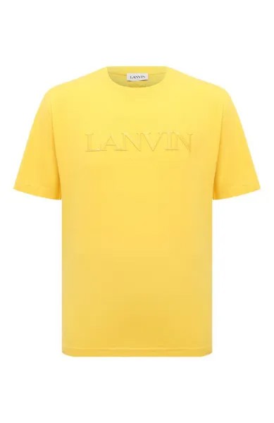 Хлопковая футболка Lanvin