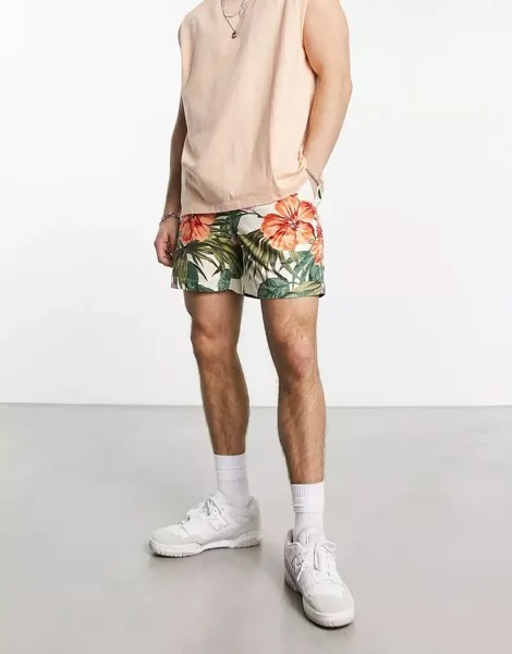 Эксклюзивные шорты с цветочным принтом и логотипом Polo Ralph Lauren x ASOS