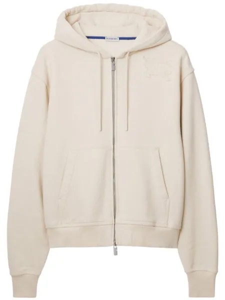 Burberry худи с логотипом, нейтральный цвет