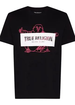 True Religion футболка с принтом