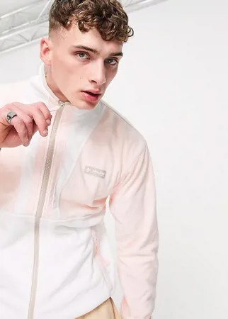 Бело-розовая легкая куртка из флиса Columbia Back Bowl – эксклюзивно для ASOS-Белый