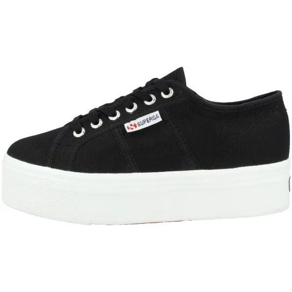 Кроссовки Superga low 2790 Cotw Linea up an down, черный