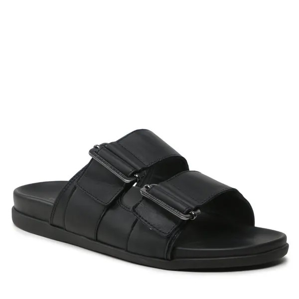 Шлепанцы Tommy Hilfiger LthBuckles Sandal, черный