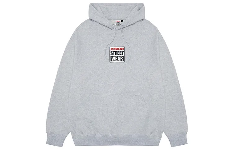 Толстовка унисекс серая Vision Street Wear, серый