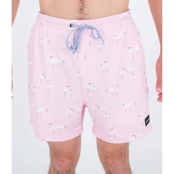 Шорты для плавания Hurley Phantom Eco Poolside Combo 16´´ Swimming Shorts, розовый