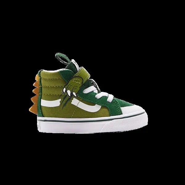 Кроссовки Sk8-Hi Reissue 138 V Toddler Vans, зеленый