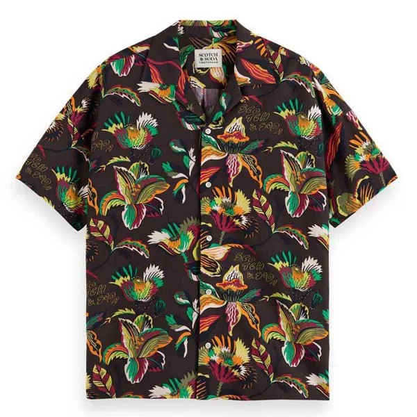 Рубашка с коротким рукавом Scotch & Soda 175090, разноцветный