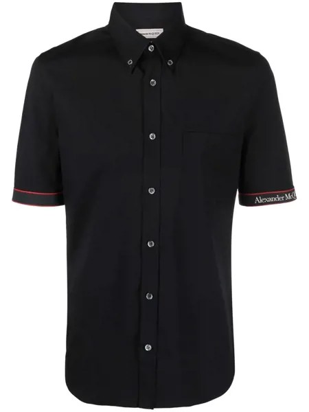 Alexander McQueen рубашка с логотипом