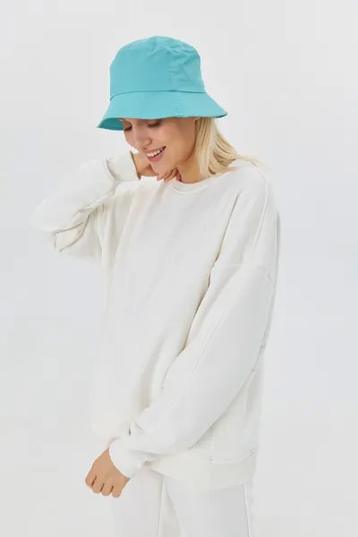 Свитшот женский Ennergiia Толстовка En.ss21.w.02 Белый белый 46 RU