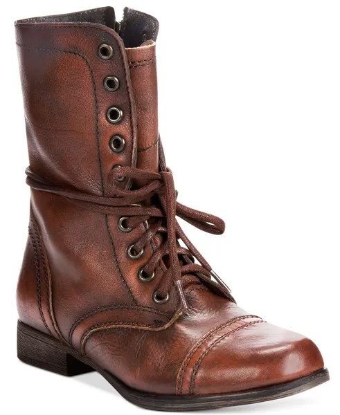 Женские армейские ботинки Troopa на шнуровке Steve Madden