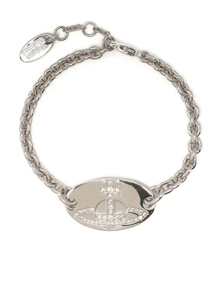 Vivienne Westwood crown chain-link bracelet
