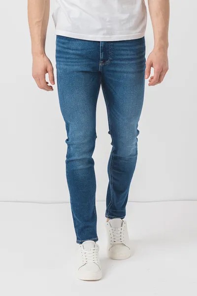 Джинсы-Скинни Simon с потертым эффектом Tommy Jeans, синий