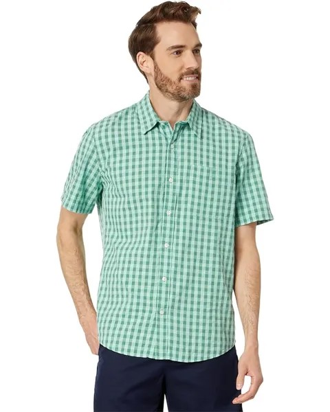 Рубашка L.L.Bean Organic Seersucker, цвет Pale Turquoise