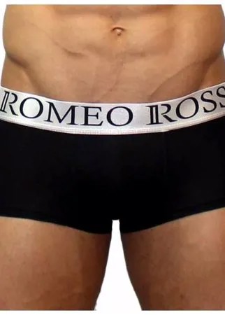 Romeo Rossi Трусы хипсы низкой посадки с профилированным гульфиком, размер 3XL, черный