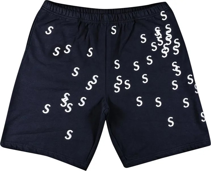 Спортивные шорты Supreme Embroidered S Sweatshort Navy, синий