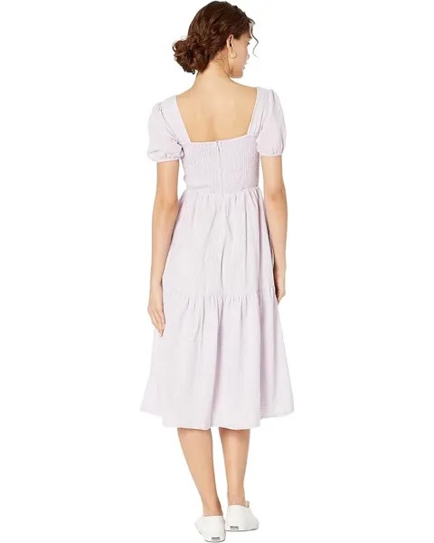 Платье Lost + Wander In A Dream Midi Dress, лавандовый