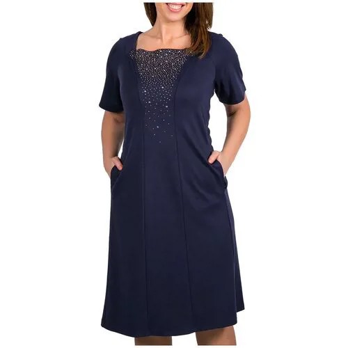 Платье,Donatella_Via_Roma,синий,Арт.I14_MD42982BL (XXL)