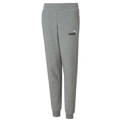 Puma Essentials+ Двухцветные брюки с логотипом для мальчиков, размер 4T, повседневные спортивные штаны для мальчиков