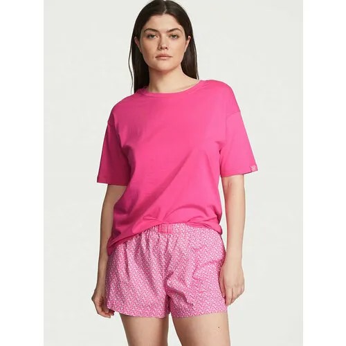 Пижама  Victoria's Secret, размер L, розовый