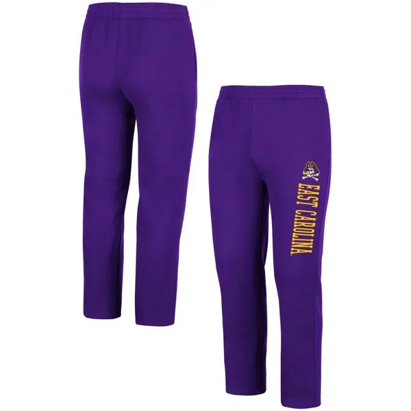 Мужские фиолетовые флисовые брюки ECU Pirates Colosseum