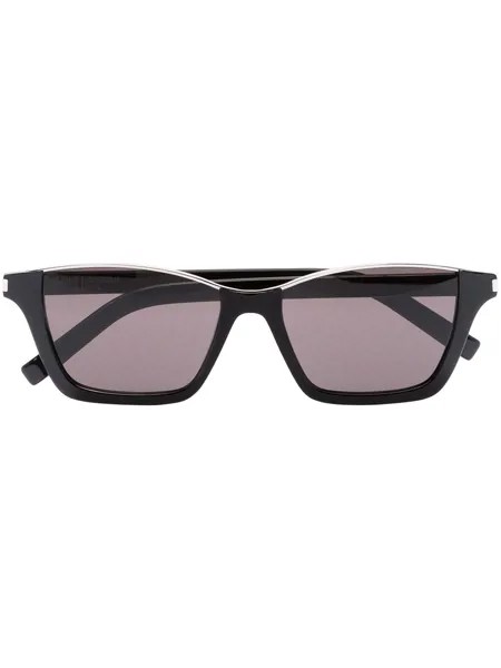 Saint Laurent Eyewear солнцезащитные очки Dylan в квадратной оправе