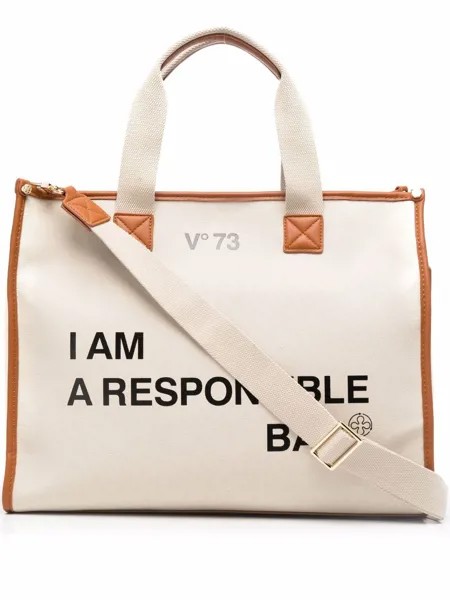 V°73 Responsability tote bag