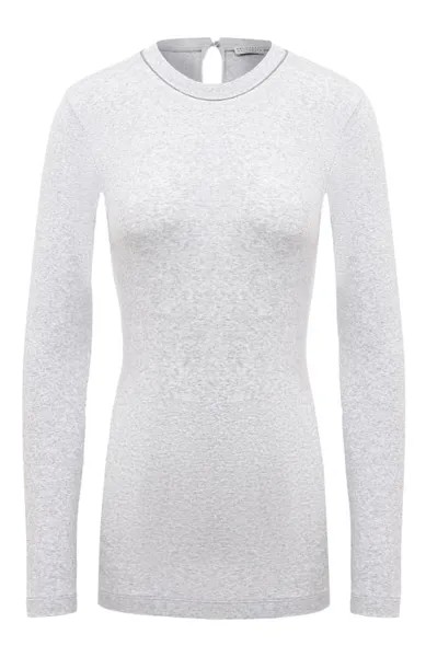 Хлопковый лонгслив Brunello Cucinelli