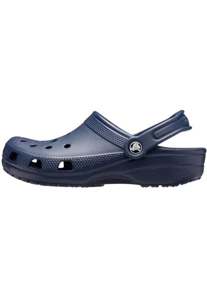 Мюли Crocs Sandale Classic Clogs mit kippbaren Fersenriemen, синий