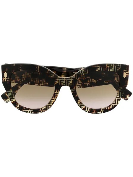 Fendi Eyewear солнцезащитные очки FF Roma