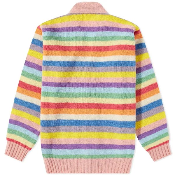 Джемпер Jamieson's of Shetland Stripe V-Neck Cardigan