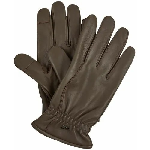 Мужские перчатки Leather Gloves 408250-8G25 темно-коричневый 52/L