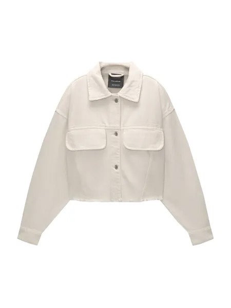 Межсезонная куртка Pull&Bear, цвет Kitt