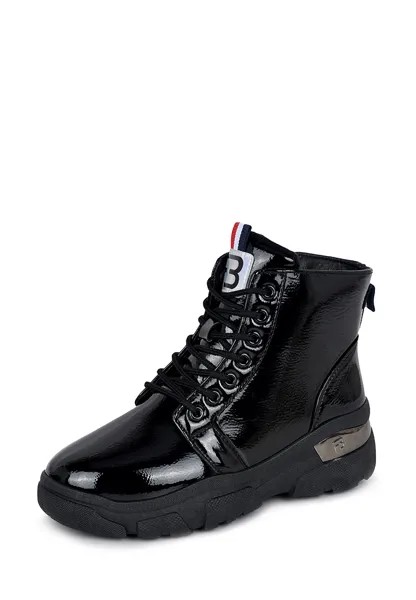 Ботинки женские Francesco Bella MYZ21AW-12 черные 37 RU