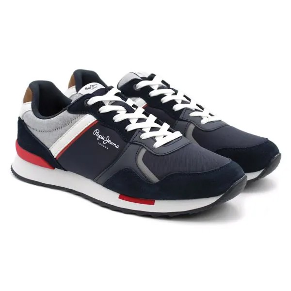 Мужские кроссовки Pepe Jeans London(CROSS 4 TECH PMS30704), синие