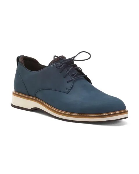 Мужские замшевые оксфорды Osborn Grand 360 Cole Haan, темно-синий/слоновая кость