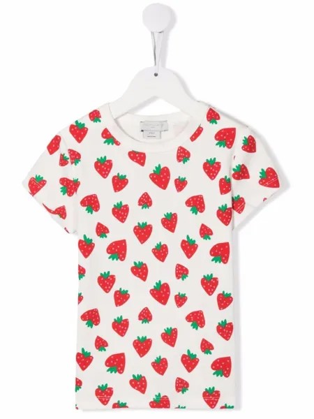 Stella McCartney Kids футболка с принтом
