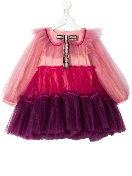 Raspberry Plum платье мини Dorothia в стиле колор-блок