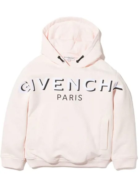 Givenchy Kids худи с кулиской и логотипом