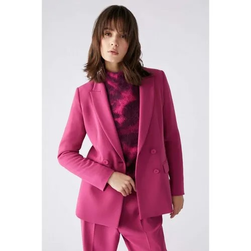Пиджак PennyBlack, размер 46, розовый